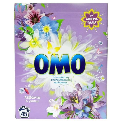 OMO ΣΚΟΝΗ ΠΛΥΝΤΗΡΙΟΥ 45μεζ. (2,520kg)-ΛΕΒΑΝΤΑ ΓΙΑΣΕΜΙ