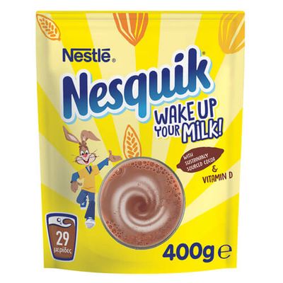 NESQUIK ΚΑΚΑΟ 400gr - (ΣΑΚΟΥΛΑΚΙ) (ΕΙΣΑΓΩΓΗΣ)