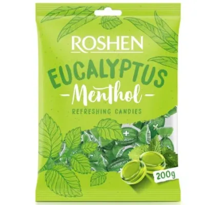 Καραμέλες Roshen Eucalyptus 200gr