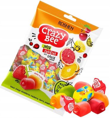 Roshen Καραμέλες Crazy Bee 200gr
