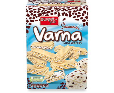 VARNA Γκοφρετίνια Stracciatella 260gr