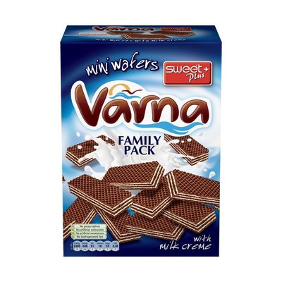 VARNA Γκοφρετίνια Σοκολάτα Γάλακτος 260gr