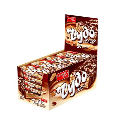 Wafer Chudo with Peanuts and Chocolate Coating 75g