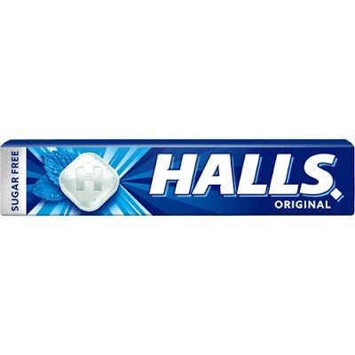 Halls Καραμέλες χωρίς Ζάχαρη Original 32gr