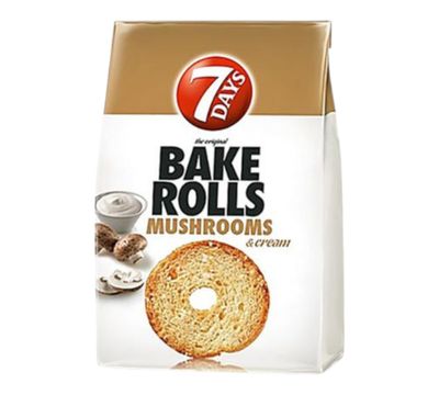 BAKE ROLLS 80gr Mushrooms