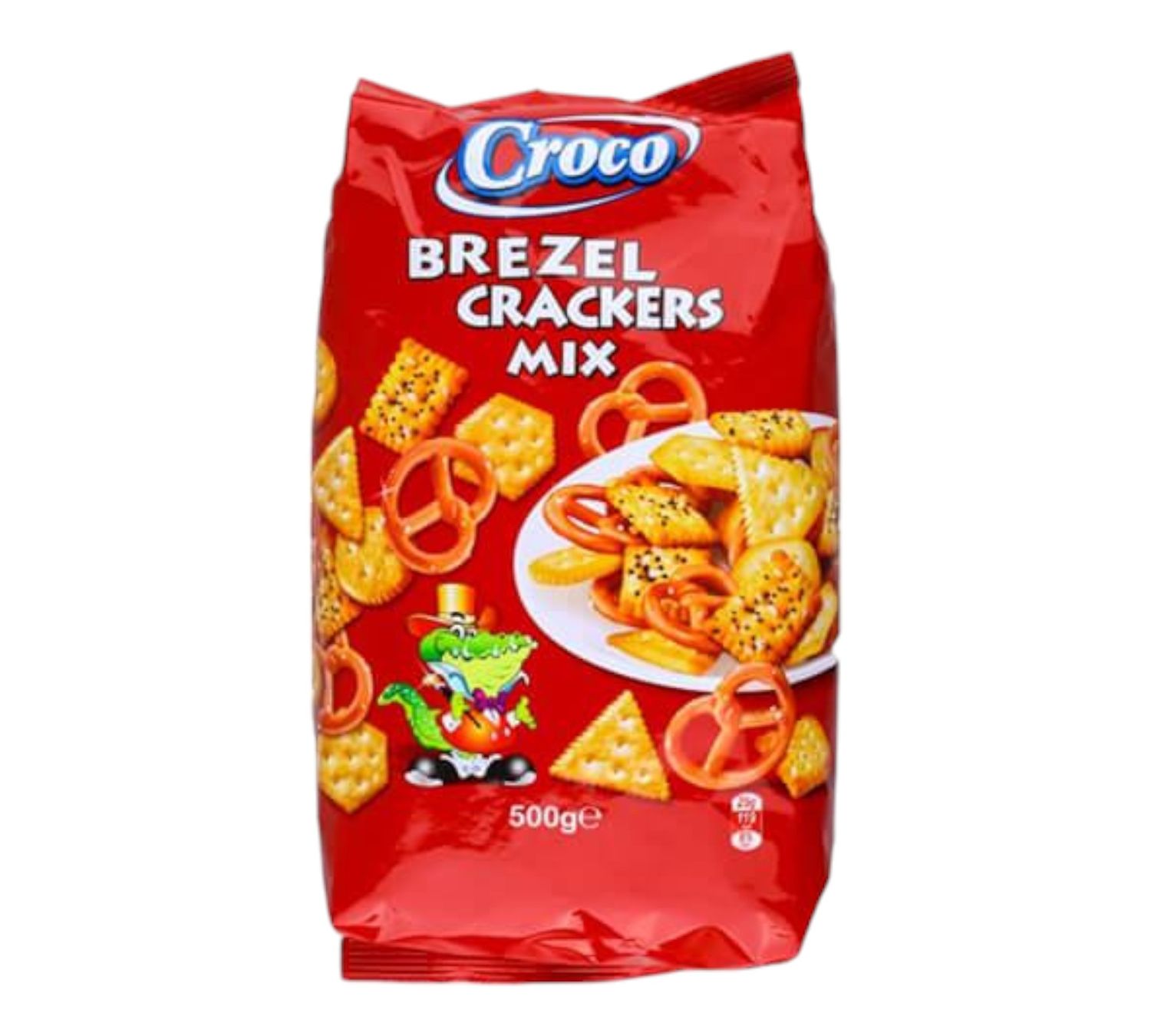 Croco Bretzel Crackers Mix 500gr