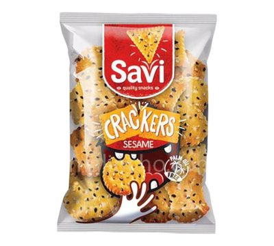 ΚΡΑΚΕΡΑΚΙΑ SAVI με Σουσάμι 90gr 24τεμ/κιβ