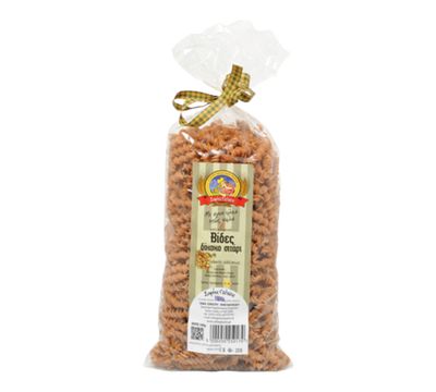 Βίδες Ολικής με Δίκοκκο Σιτάρι 500γρ Σοφίας Γεύσεις