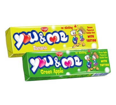 Τσίχλες YOU & ME TATU 20τμχ/κουτι