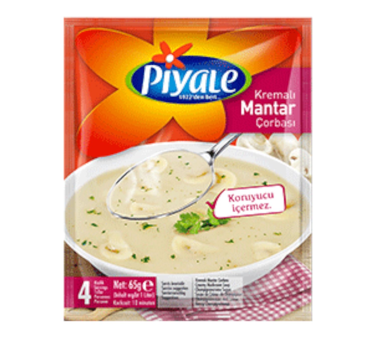 Σουπα Piyale Μανιταριών 65gr