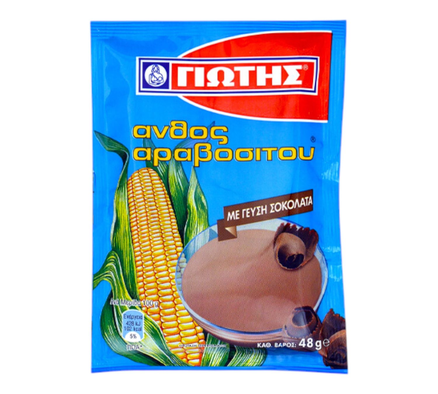 ΓΙΩΤΗΣ ΑΝΘΟΣ ΑΡΑΒΟΣΙΤΟΥ 48gr. - (ΣΟΚΟΛΑΤΑ) 24τεμ/κιβ