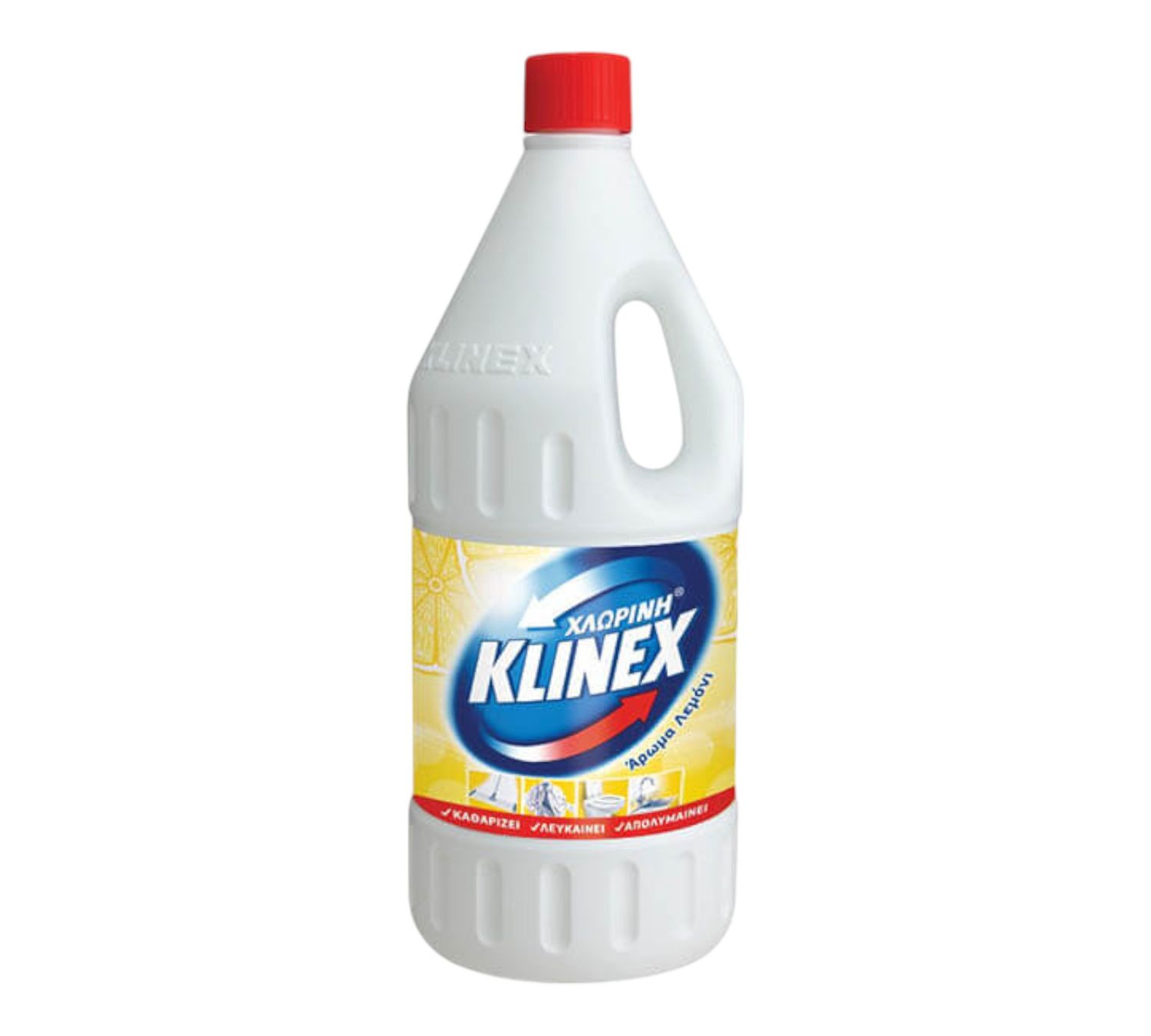 KLINEX ΧΛΩΡΙΝΗ 2lit 6τεμ/κιβ Λεμόνι