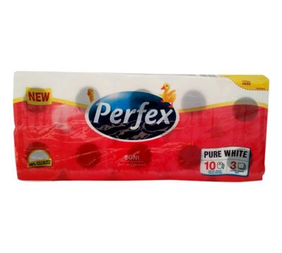 ΧΑΡΤΙ ΥΓΕΙΑΣ PERFEX 8+2 8τμχ/κιβ