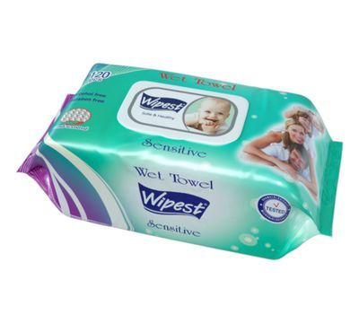 Wipest Μωρομάντηλα 120pcs green 24/κιβ(link)