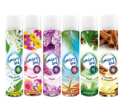 ΑΡΩΜΑΤΙΚΟ ΧΩΡΟΥ SMARTLINE 400ML 12ΤΕM