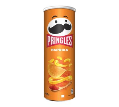 Pringles 165gr Paprika (Κιτρινο) 19τεμ/κιβ