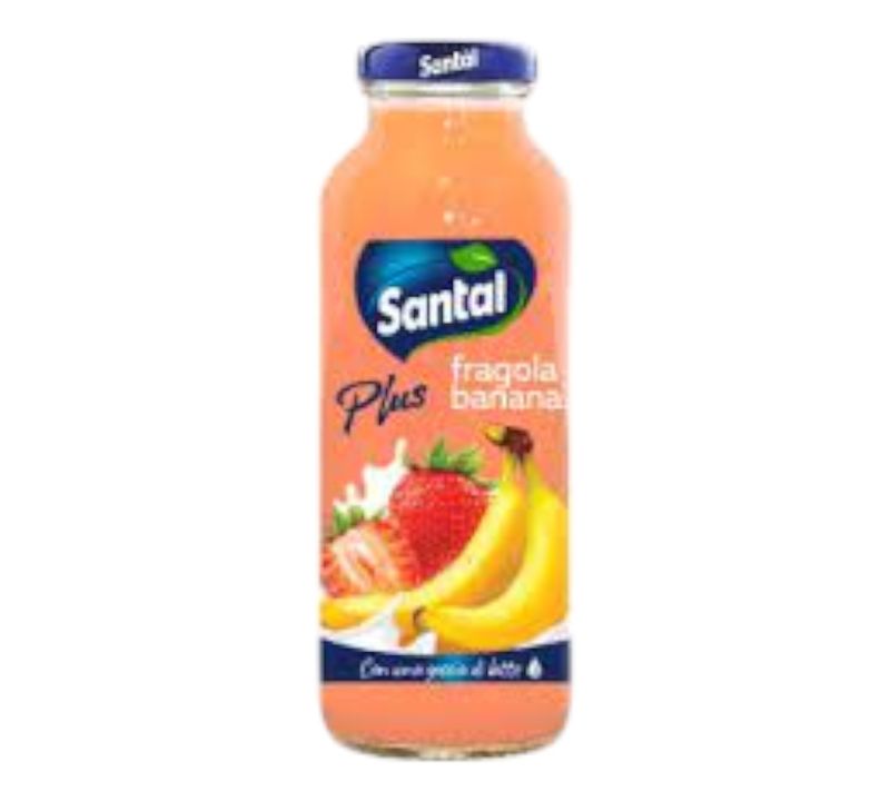 Χυμός Santal Μπανάνα - Φράουλα Plus 250ml