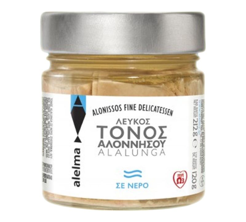 Λευκός Τόνος Αλοννήσου σε Νερό 212gr