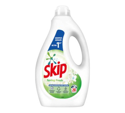 SKIP ΥΓΡΟ 28μεζ. (1,40 lit) - (SPRING FRESH) 5τεμ/κιβ