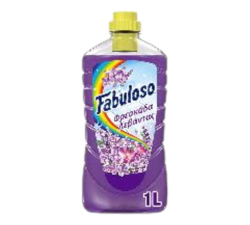 FABULOSO ΚΑΘΑΡΙΣΤΙΚΟ 1lit - (ΛΕΒΑΝΤΑ- ΜΩΒ) 12τεμ/κιβ