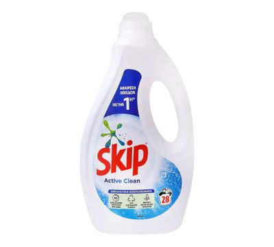 SKIP ΥΓΡΟ ΠΛΥΝΤΗΡΙΟΥ 28μεζ (1,4 L)- ( ACTIVE CLEAN)