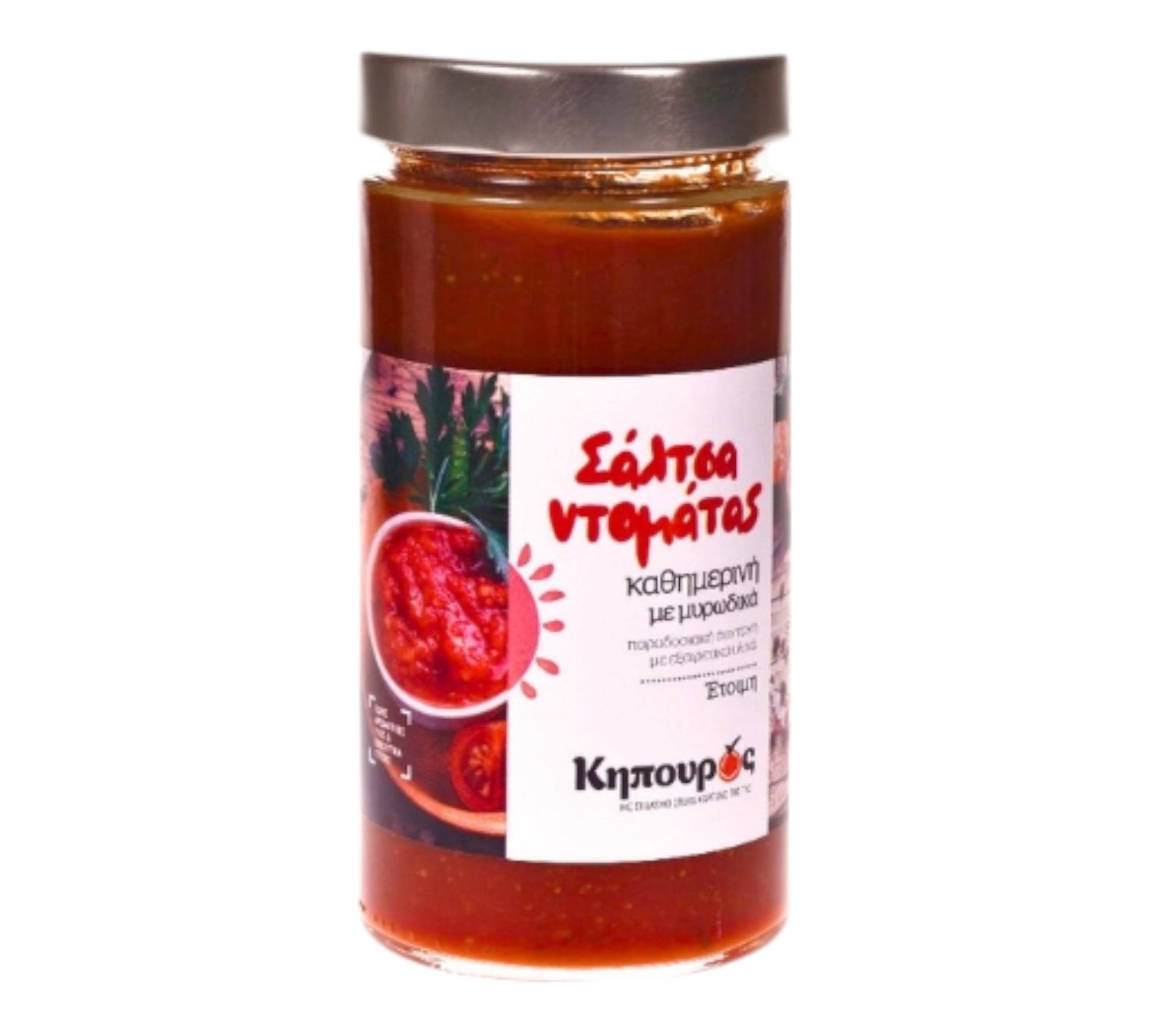 Σάλτσα Καθημ. με Μυρωδικά 490ml Βάζο /6τεμ