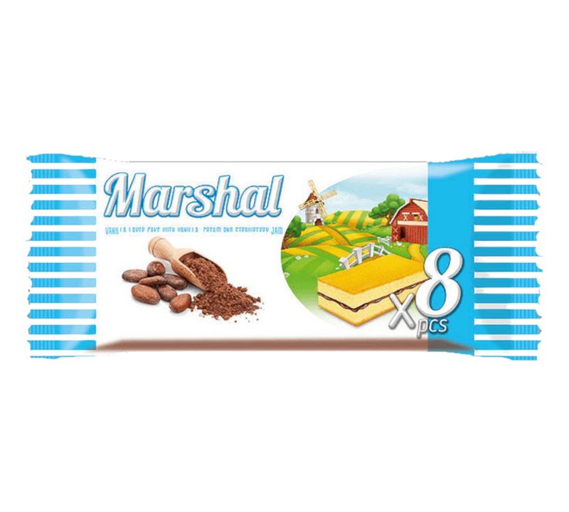 MARSHAL Παστάκι 8x20gr 14tm CACAO