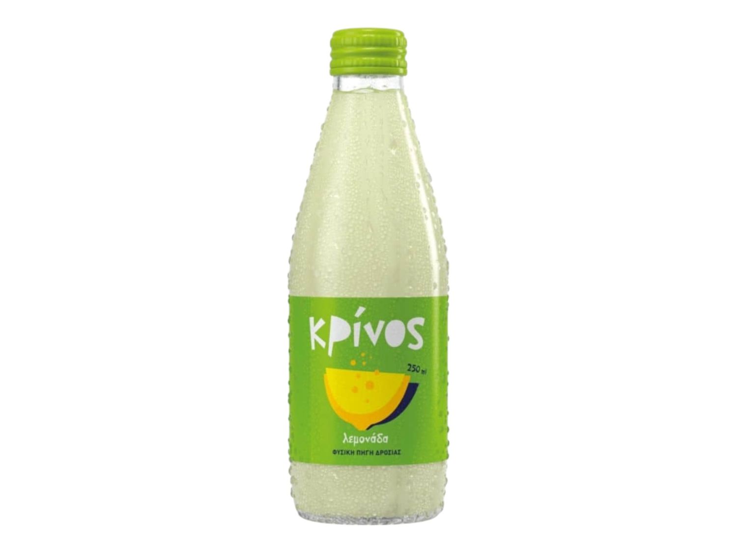 Λεμονάδα &quot;Κρίνος&quot; Γυαλί 250ml 12/κιβ