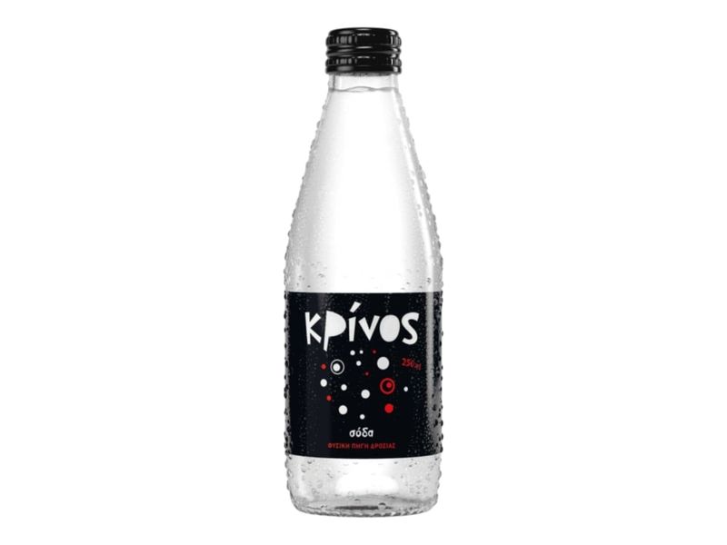 Σόδα &quot;Κρίνος&quot; 250ml 12 τεμ/κιβ