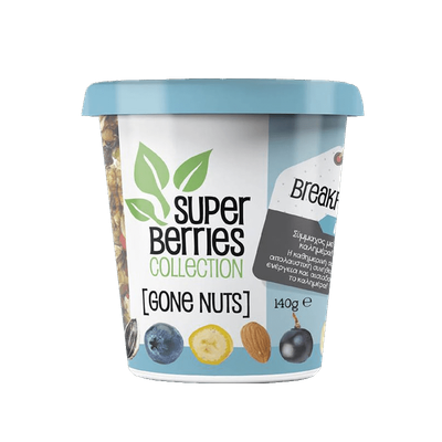 SBC GONE NUTS BREAKFAST MIX 8τμχ*140gr.