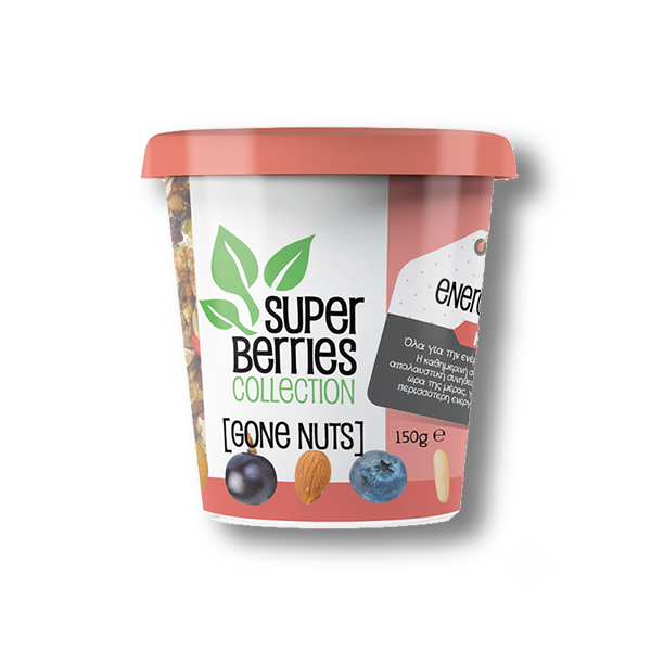 SBC GONE NUTS ENERGY MIX 8τμχ*150gr.