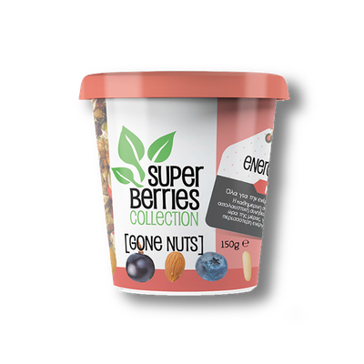 SBC GONE NUTS ENERGY MIX 8τμχ*150gr.