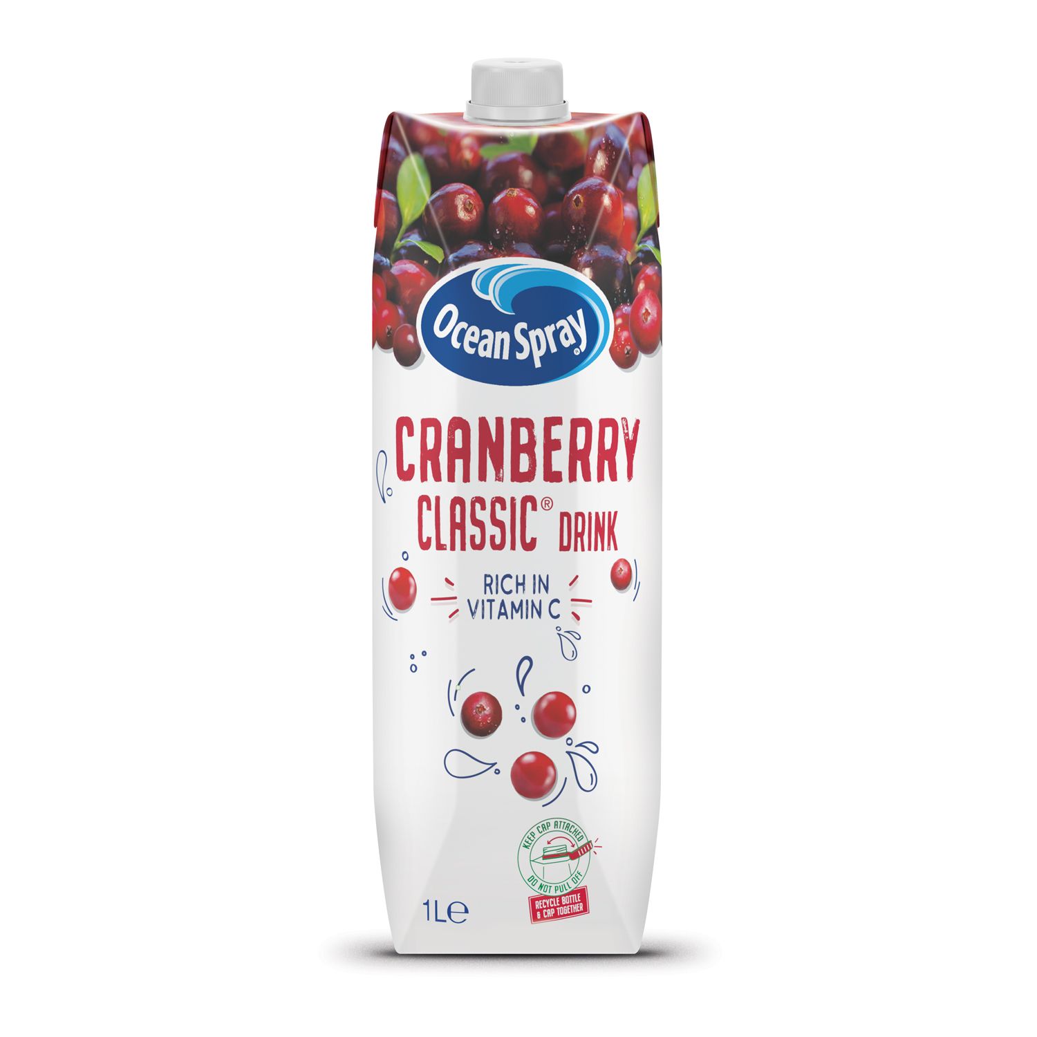 OCEAN SPRAY CRANBERRY CLASSIC 12*1L