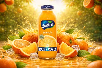 Χυμός Santal Πορτοκάλι 100% Φυσικός 250ml