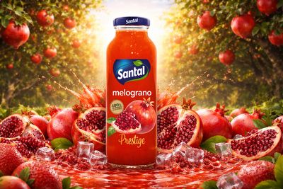 Χυμός Santal Ρόδι Prestige 250ml