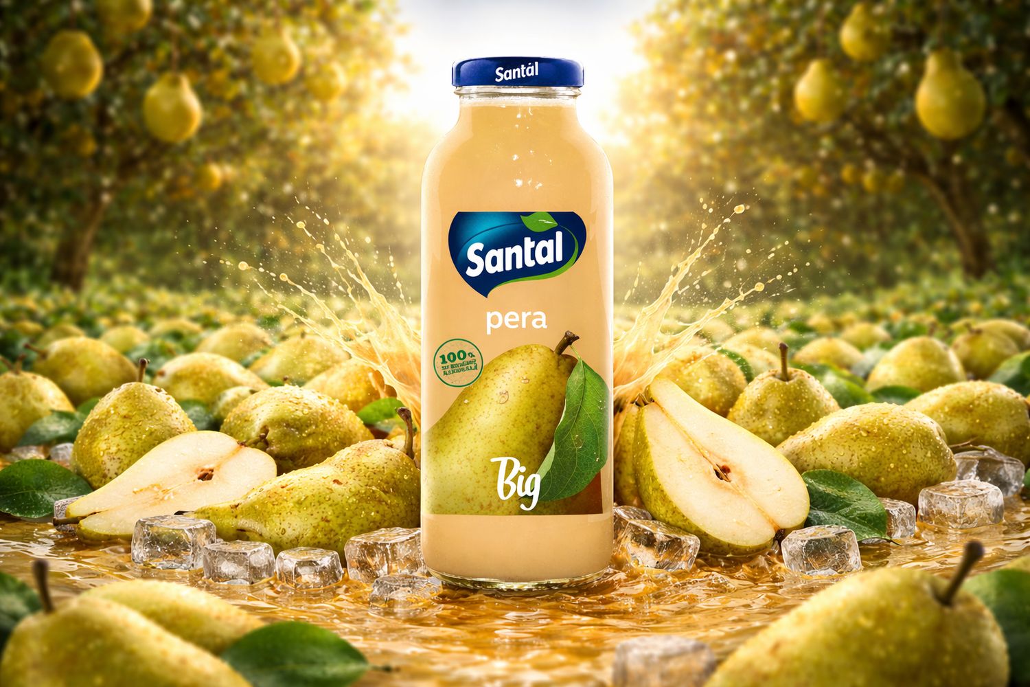 Χυμός Santal Αχλάδι Big 250ml