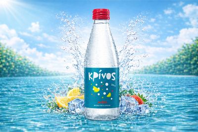 Γκαζόζα "Κρίνος" 250ml 12τεμ/κιβ