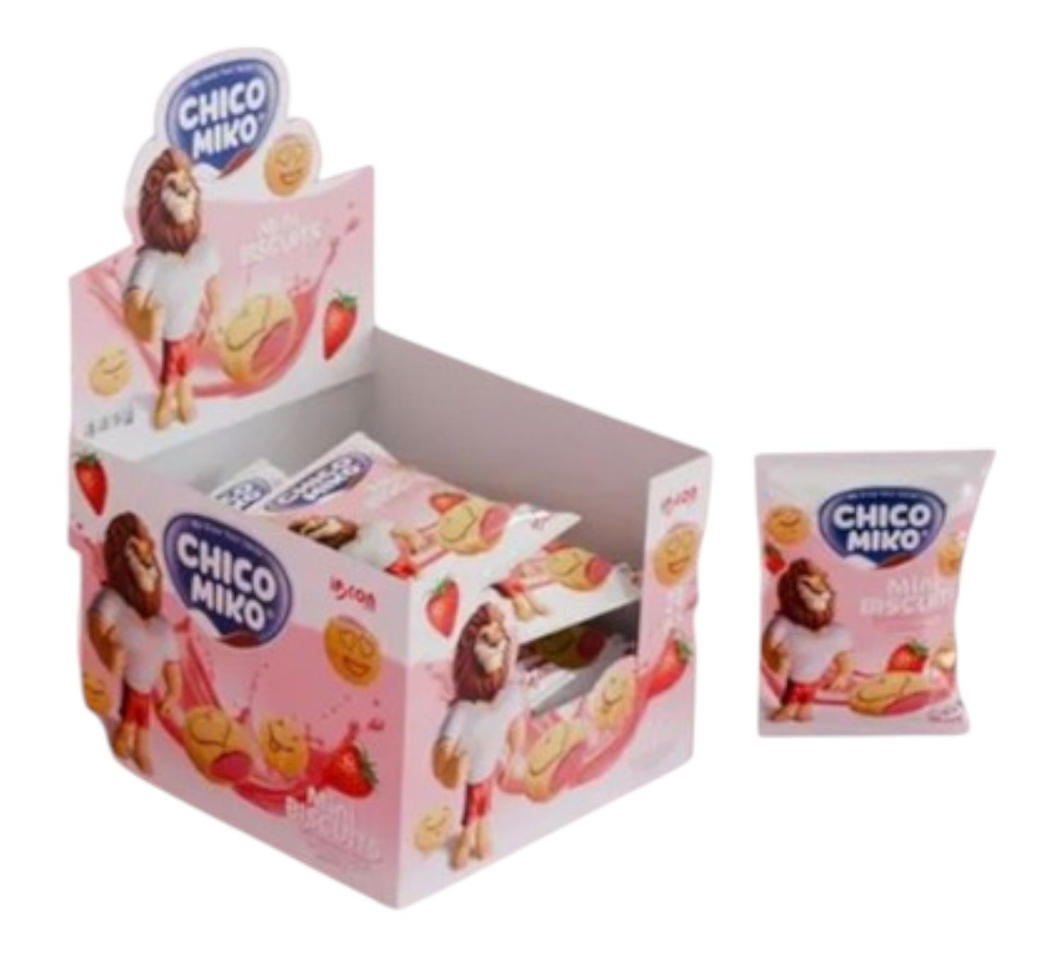 Chico Miko Choco 30gr 24τμχ Strawberry