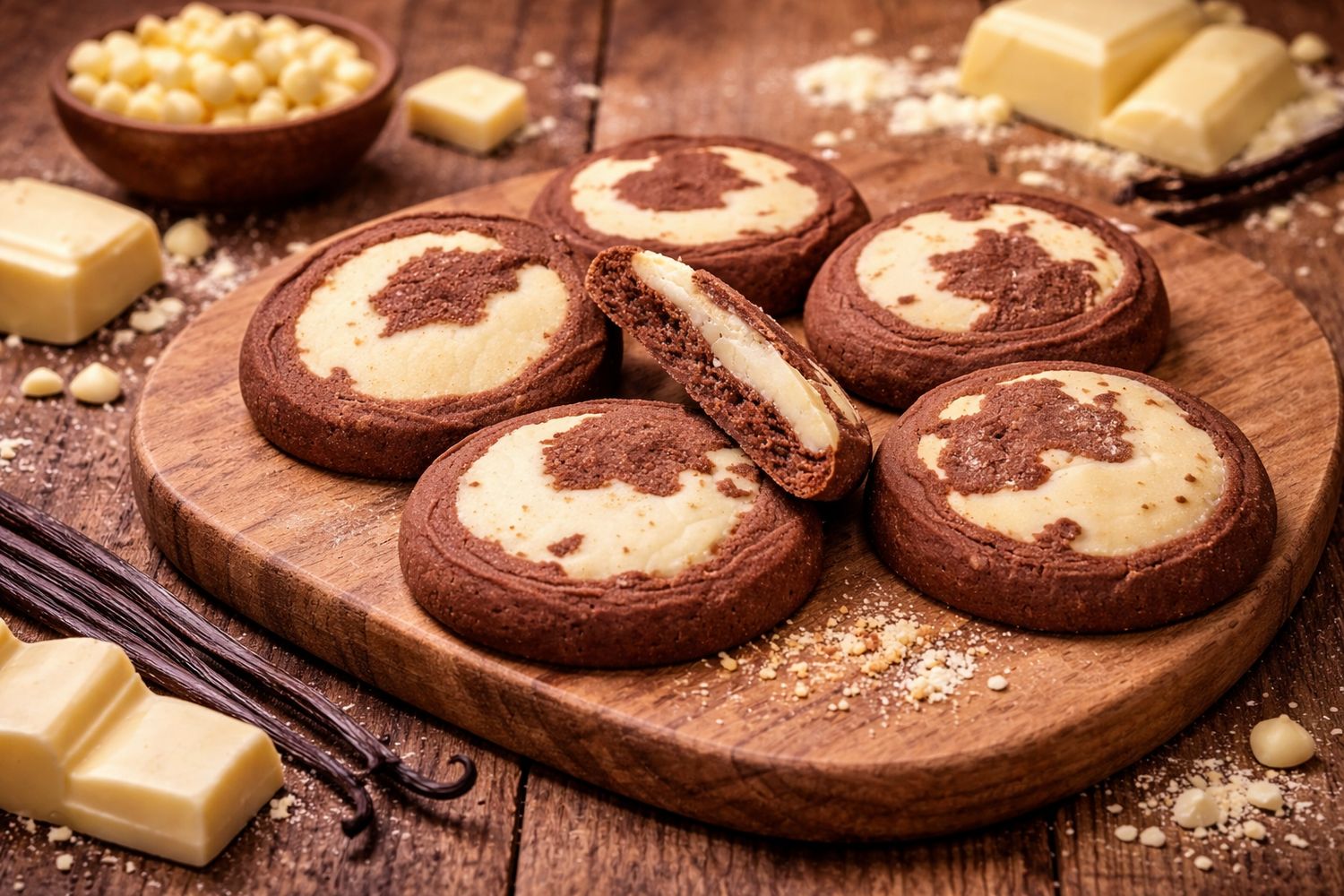 Μπισκότο Με Λευκή Σοκολάτα 3Kg