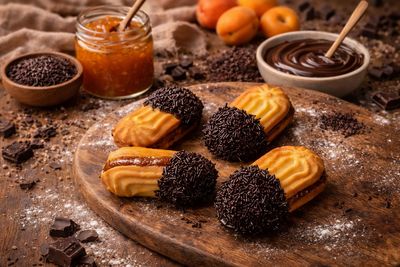 Πτι Φούρ Τρούφας Με Μαρμελάδα Βερίκοκο 3Kg