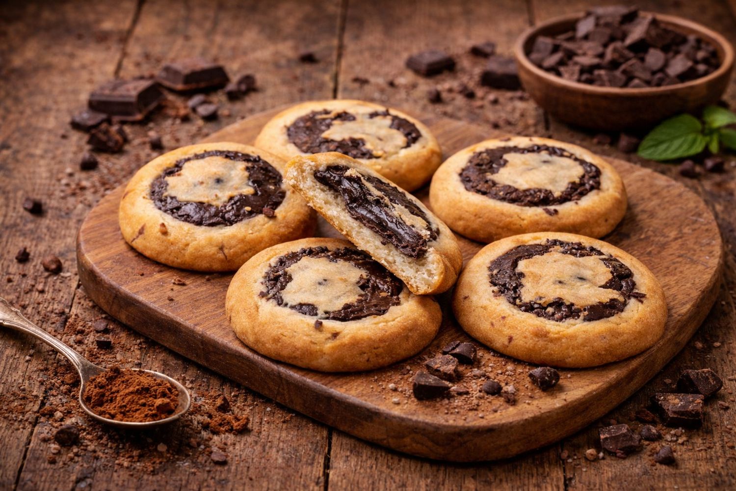 Μπισκότο Με Μαύρη Σοκολάτα 3Kg