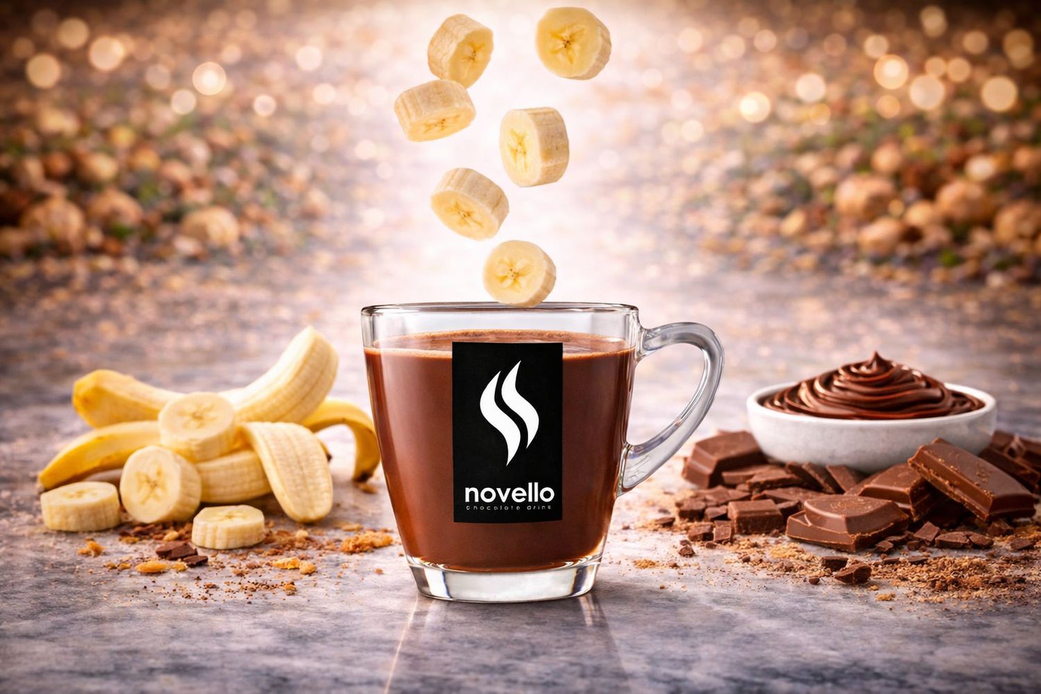 ΣΟΚΟΛΑΤΑ NOVELLO ΜΠΑΝΑΝΑ 1Kg
