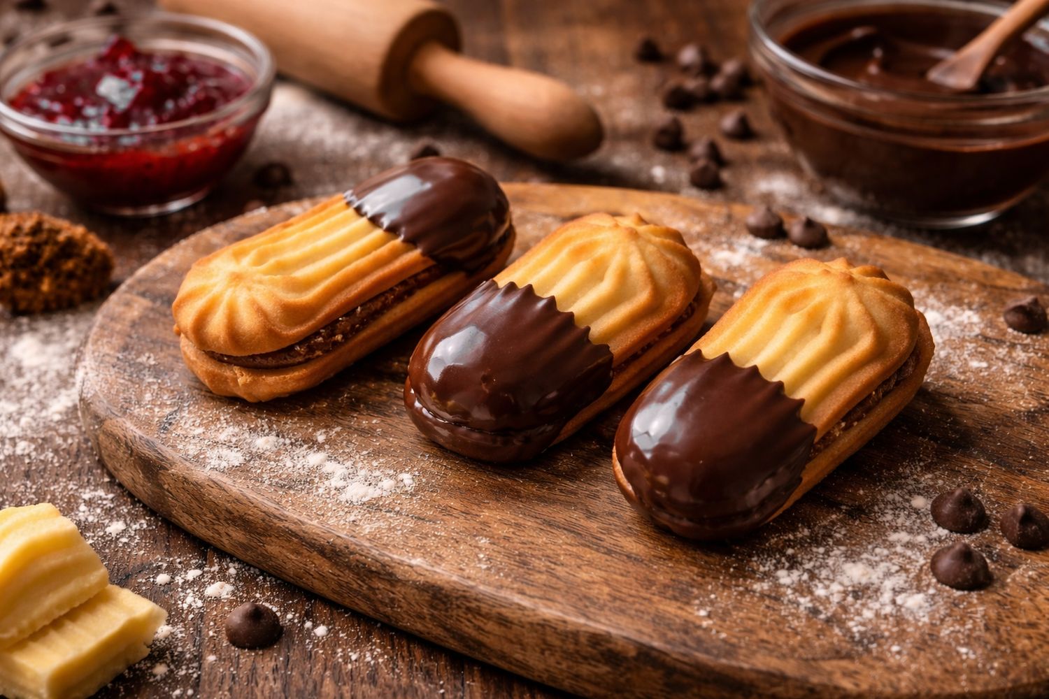 Πτι Φούρ Βουτυχτό Με Μαρμελάδα  3kgr