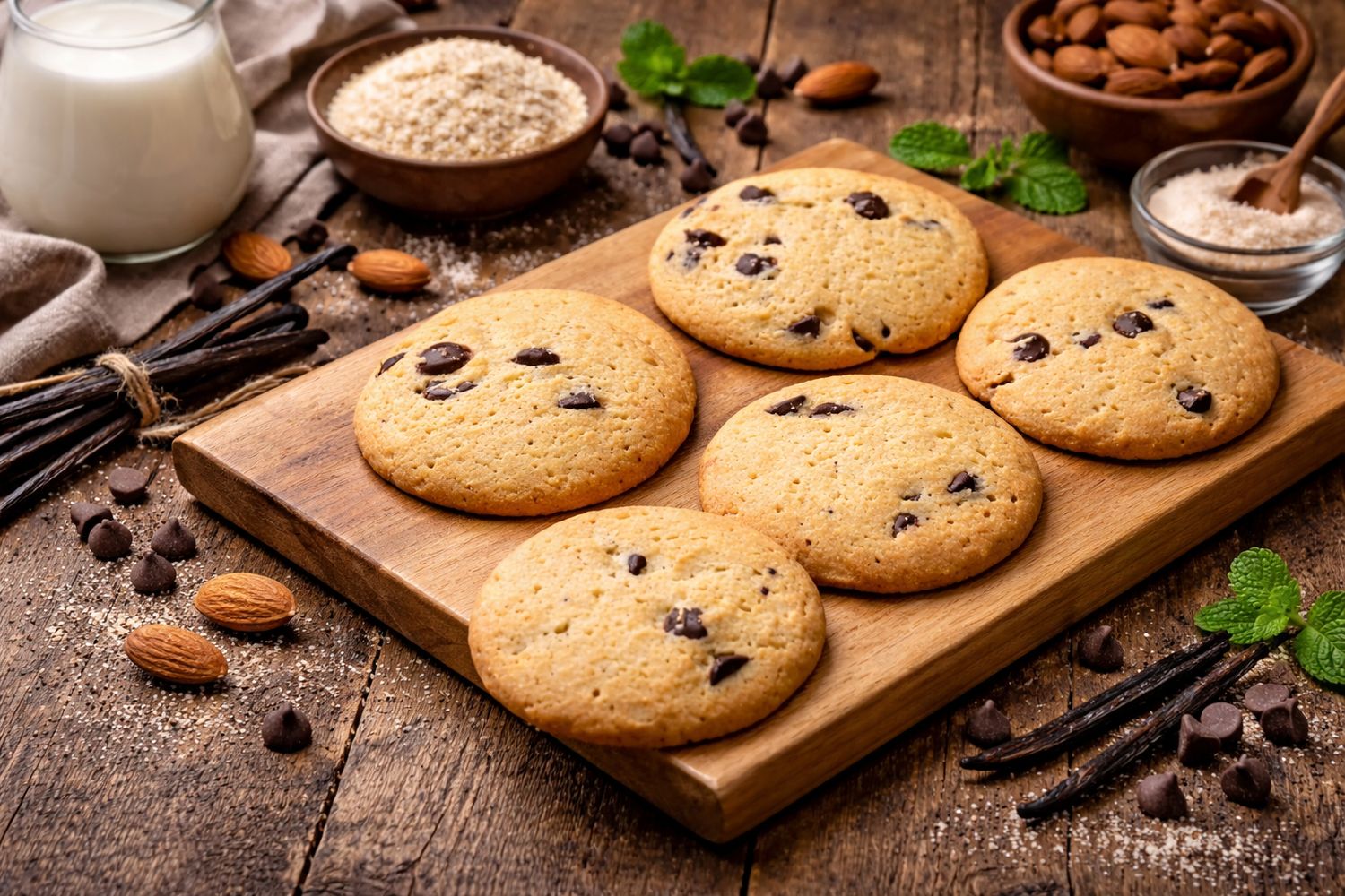 Cookie Βανίλια Χωρίς Ζάχαρη 3kg