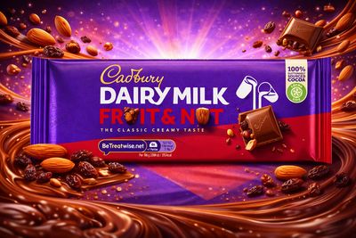 CADBURY DAIRY MILK WITH FRUIT &amp; NUT 18τμχ*110γρ.