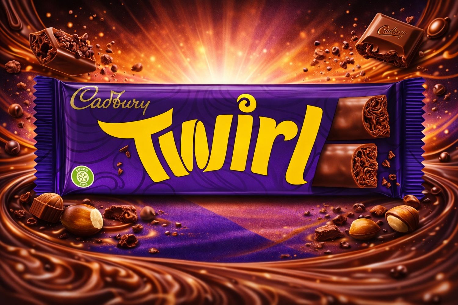 CADBURY TWIRL 24τμχ*43gr