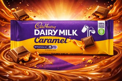 CADBURY DAIRY MILK WITH CARAMEL 16τμχ*120gr