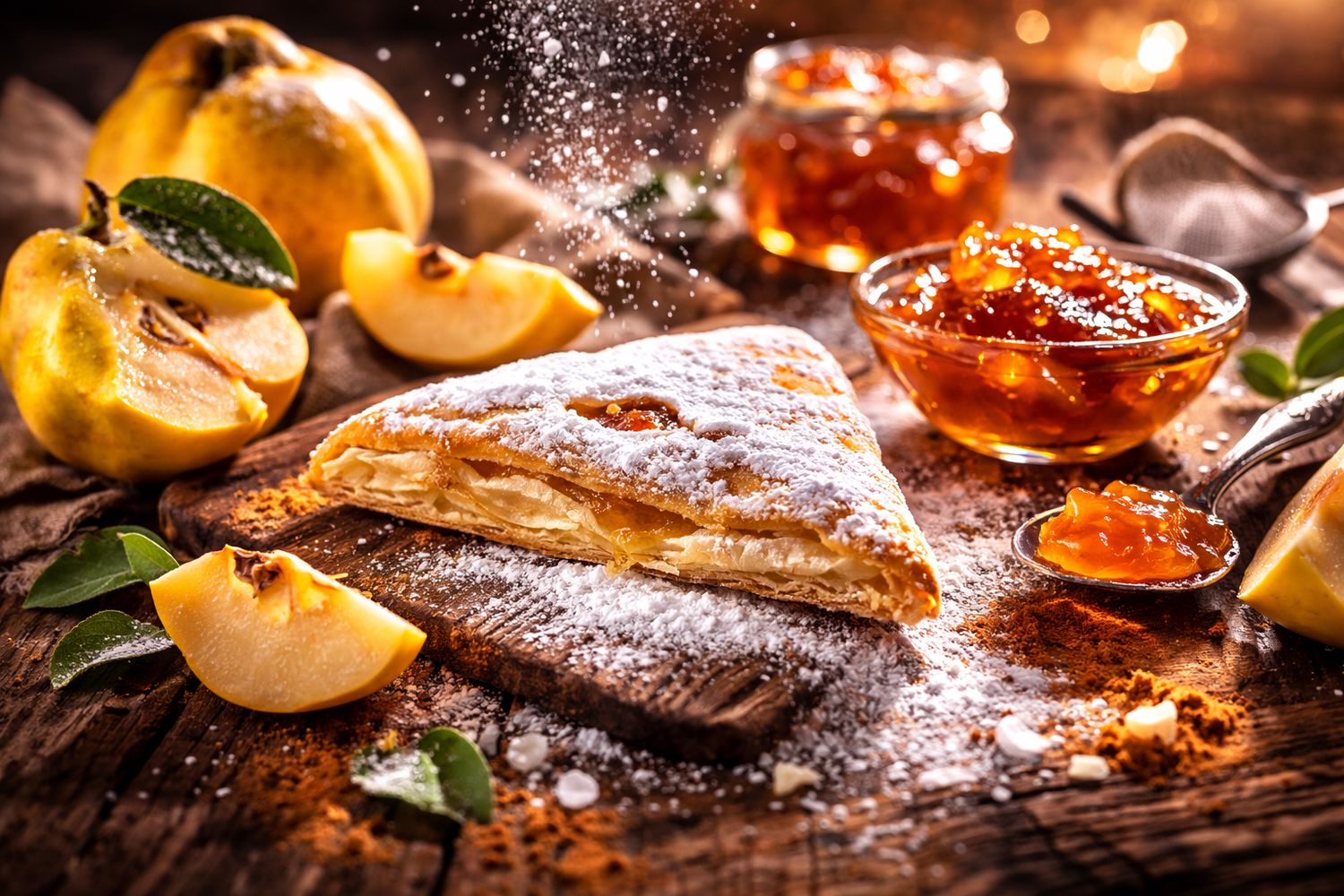 Σφολιάτα Κυδώνι τρίγωνο 4kg (Νηστίσιμο)