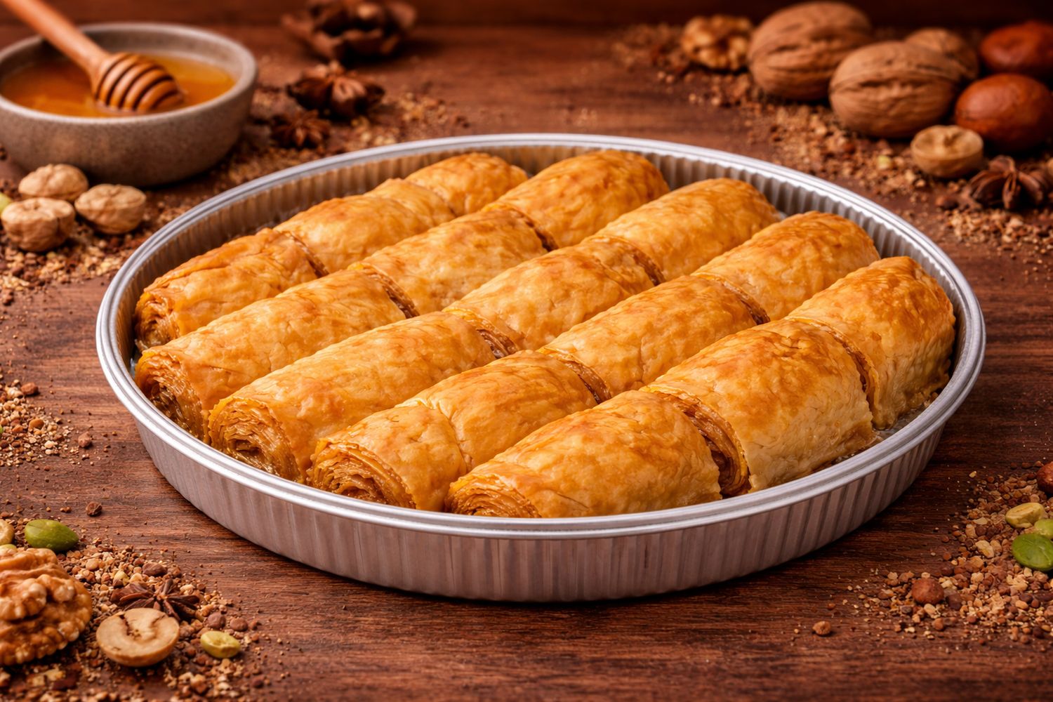 Γαλακτομπούρεκο Ταψάκι