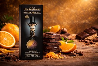 Σοκολάτα Υγείας και Πορτοκάλι 60γρ